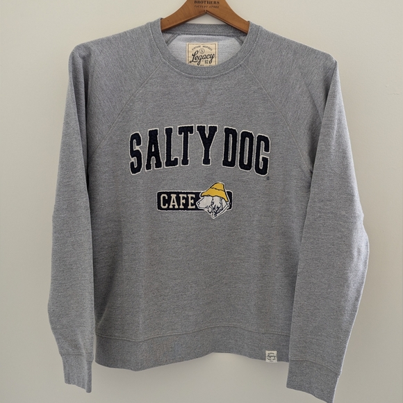 BUNDLE Salty Dog Cafe Hilton Head LEGACY Embroidered Sweatshirt T Shirt WOMENS S - Picture 1 of 16
